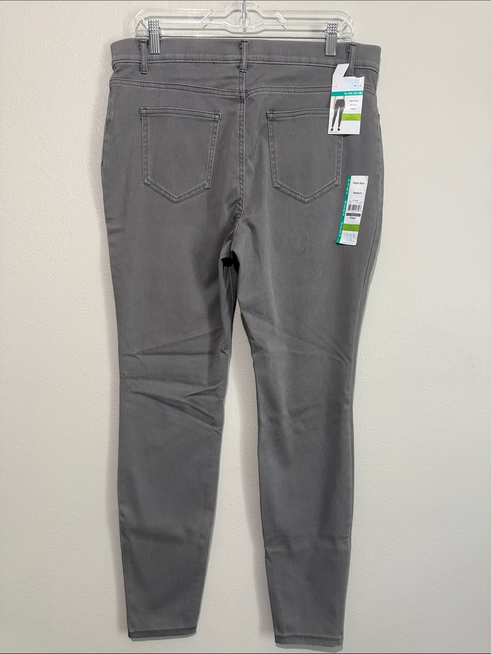 Time and Tru Women's Skinny Jeans in Gray